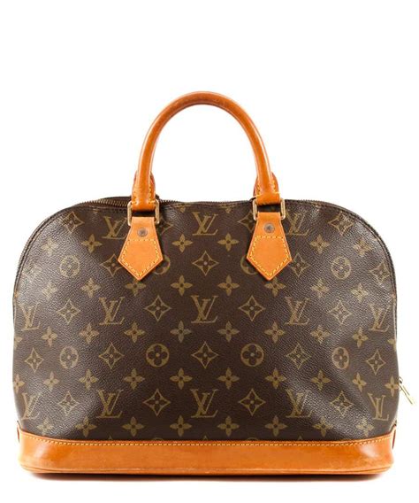 red fabric vintage louis vuitton bowling bag